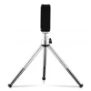 Hama Fancy 2in1 ministatief voor telefoon & camera (¼), reisstatief, 16 cm, zilver