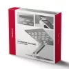 Axagon STND-LQ standaard voor notebooks en tablets 10 inch–17,3 inch. Verstelbare hoogte en hoek