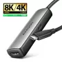 Axagon RVC-HI8KPD, USB-C -> HDMI 2.1-adapter, 8K/60Hz, 4K/144Hz, HDR10+, PD100W