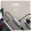 Axagon RVC-HI8KPD, USB-C -> HDMI 2.1-adapter, 8K/60Hz, 4K/144Hz, HDR10+, PD100W