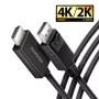 Axagon RVD-HI20C2 DisplayPort -> HDMI 2.0b-kabel 1,8m, 4K/60Hz