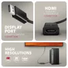 Axagon RVD-HI20N DisplayPort -> HDMI 2.0b-adapter, 4K/60Hz