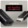 Axagon RVD-HI20N DisplayPort -> HDMI 2.0b-adapter, 4K/60Hz