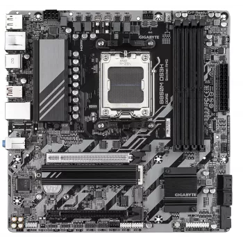 GIGABYTE B850M DS3H moederbord - AMD Ryzen 9000 Series CPU's, 16+2+2 fasen digitale VRM, tot 8200MHz DDR5 (OC), 1xPCIe 5.0 + 1xPCIe 4.0 M.2, 2.5 LAN, USB 3.2 Gen 2