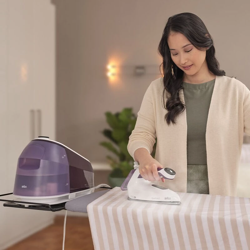 Braun CareStyle 5 IS5247VI 2400 W 2 L EloxalPlus-strijkzool violet, wit