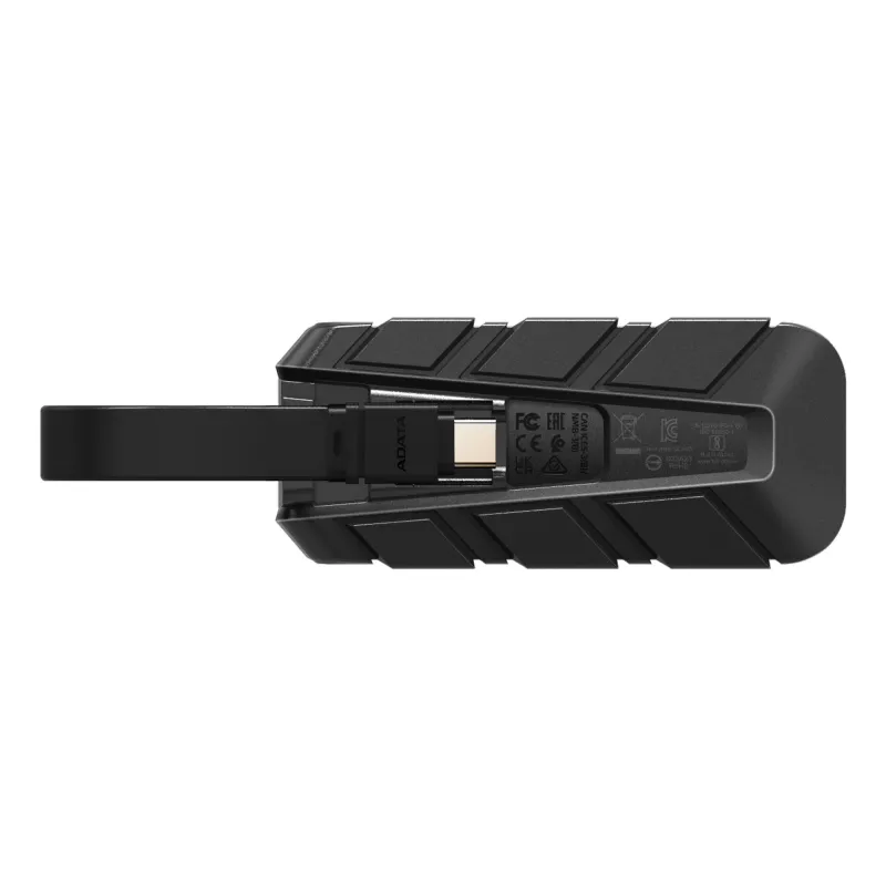 ADATA SC740 500 GB USB Type-C 3.2 Gen 2 (3.1 Gen 2) zwart, Blue