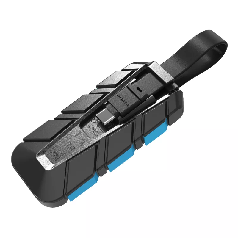 ADATA SC740 1 TB USB Type-C 3.2 Gen 2 (3.1 Gen 2) zwart, Blue