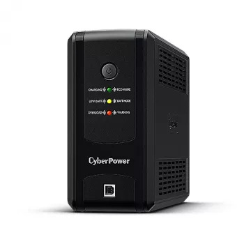 CyberPower UT850EG onderbrekingsvrije stroomvoorziening (UPS) Line-Interactive 0,85 kVA 425 W 4 AC-uitgangen