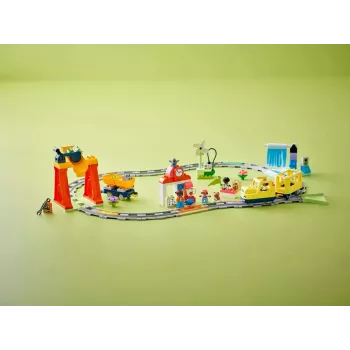 Speelgoedspoorwegset LEGO DUPLO 10428 Grote interactieve gemeenschapstrein — grote interactieve spoorweg voor peuters