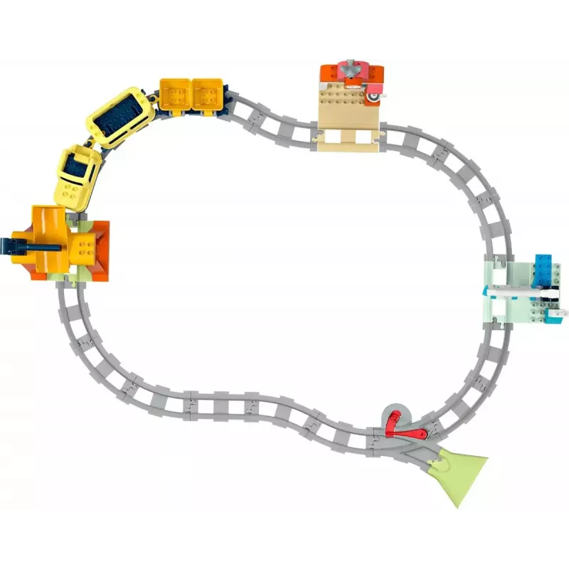 Speelgoedspoorwegset LEGO DUPLO 10428 Grote interactieve gemeenschapstrein — grote interactieve spoorweg voor peuters