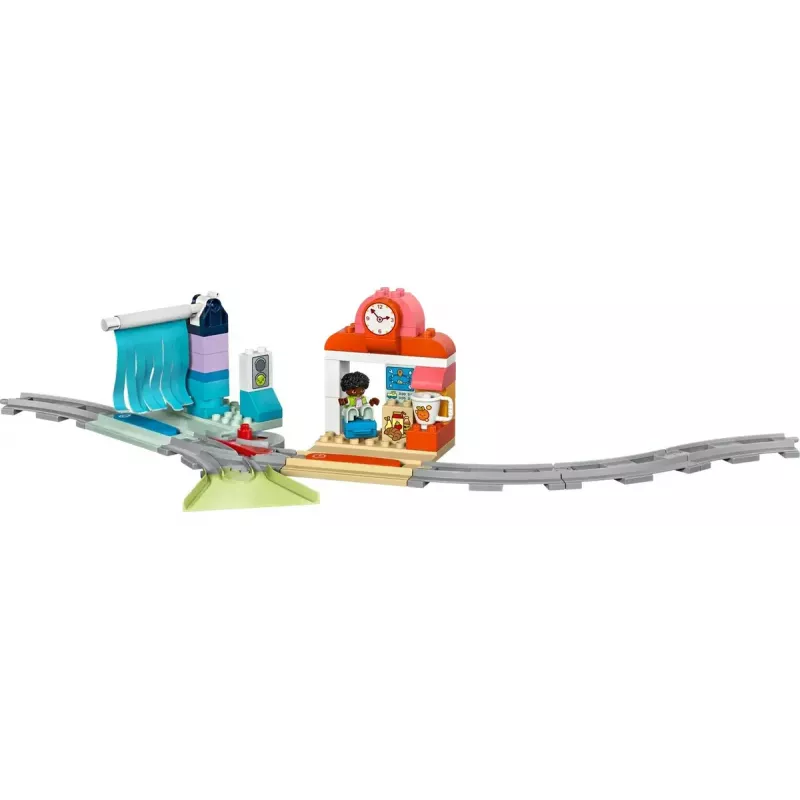Speelgoedspoorwegset LEGO DUPLO 10428 Grote interactieve gemeenschapstrein — grote interactieve spoorweg voor peuters