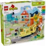 Speelgoedspoorwegset LEGO DUPLO 10428 Grote interactieve gemeenschapstrein — grote interactieve spoorweg voor peuters