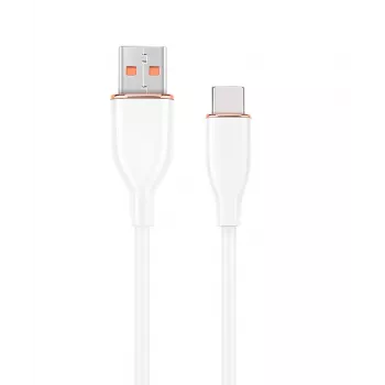 GEMBIRD Premium siliconen Type-C USB-oplaad- en datakabel, 1,5 m – wit