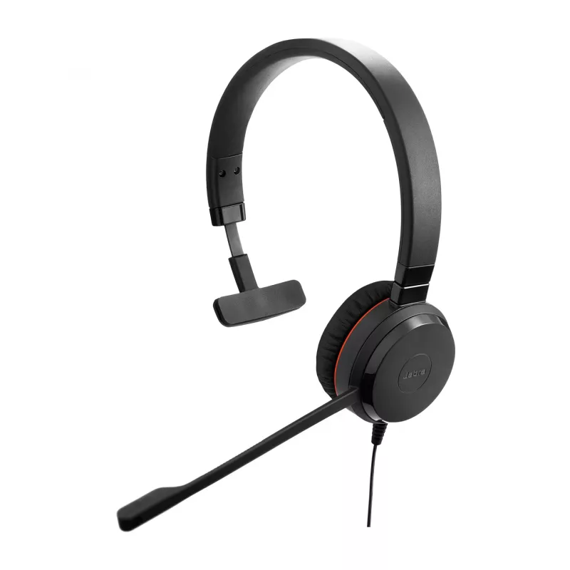 Jabra Evolve 20 SE Headset bedraad hoofdband kantoor/callcenter USB Type-C / USB Type-A zwart