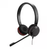 Jabra Evolve 20 SE Headset bedraad hoofdband kantoor/callcenter USB Type-C / USB Type-A zwart