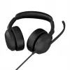 Jabra Evolve2 50 Headset bedraad hoofdband kantoor/callcenter USB Type-C / USB Type-A Bluetooth zwart