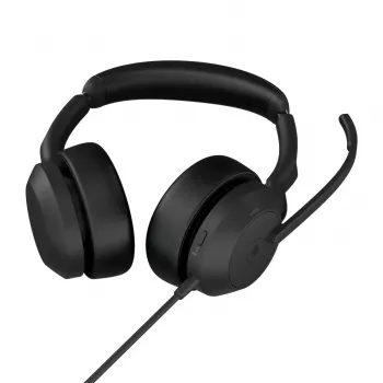 Jabra Evolve2 50 Headset bedraad hoofdband kantoor/callcenter USB Type-C / USB Type-A Bluetooth zwart