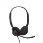 Jabra Engage 40 - (Inline Link) USB-C/A UC Stereo, bedraad, kantoor/callcenter, 63 g, headset, zwart