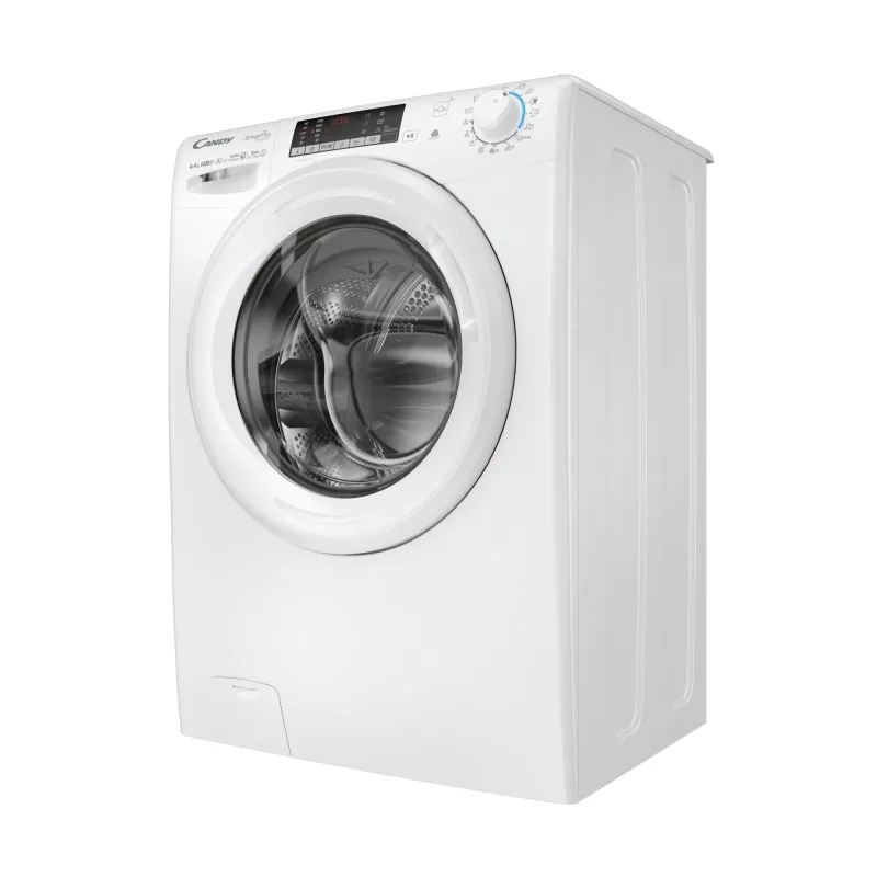 Candy Smart Pro COW 4644TWM6/1-S was-droogcombinatie vrijstaand frontlader wit
