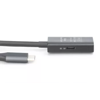 DIGITUS actieve USB-C-verlengkabel – 5G USB 3.2 Gen1 USB-C – USB-C (M/F) – 5 m