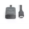 DIGITUS actieve USB-C-verlengkabel – 5G USB 3.2 Gen1 USB-C – USB-C (M/F) – 5 m