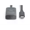 DIGITUS actieve USB-C-verlengkabel - 5G USB 3.2 Gen1 USB-C - USB-C (M/F) - 10 m