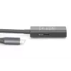DIGITUS actieve USB-C-verlengkabel – 5G USB 3.2 Gen1 USB-C – USB-A (M/F) – 10 m