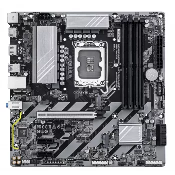 GIGABYTE B860M D3HP moederbord - Intel Core Ultra Series CPU's, 4+1+2+1 fasen VRM, tot 9066MHz DDR5, 2xPCIe 4.0 M.2, GbE LAN, USB 3.2 Gen 1