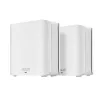 ASUS ZenWiFi BD4 (2-pack EU+UK) dualband (2,4 GHz / 5 GHz) Wi-Fi 7 (802.11be) wit binnen