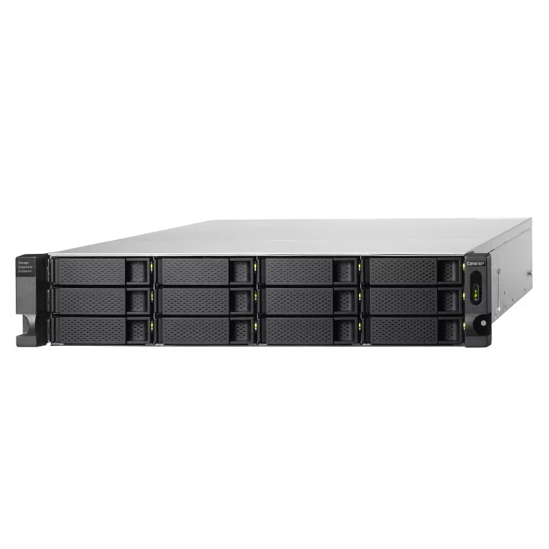 QNAP - TL-R1200C-RP - schijvenbehuizing - 12 bays (SATA-600) USB 3.2 Gen 2 (extern) rack-montage 2U