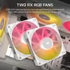 CORSAIR CPU-koeler - iCUE Link Titan 240 RX RGB AIO vloeistofkoeler - wit