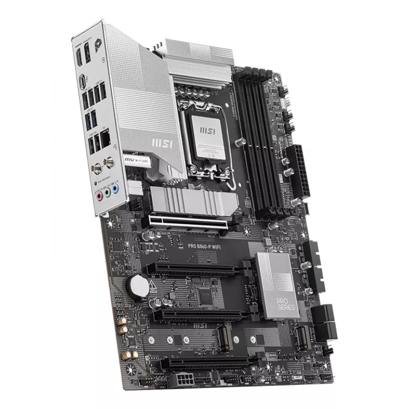 MSI PRO B860-P WIFI moederbord Intel B860 LGA 1851 (Socket V1) ATX