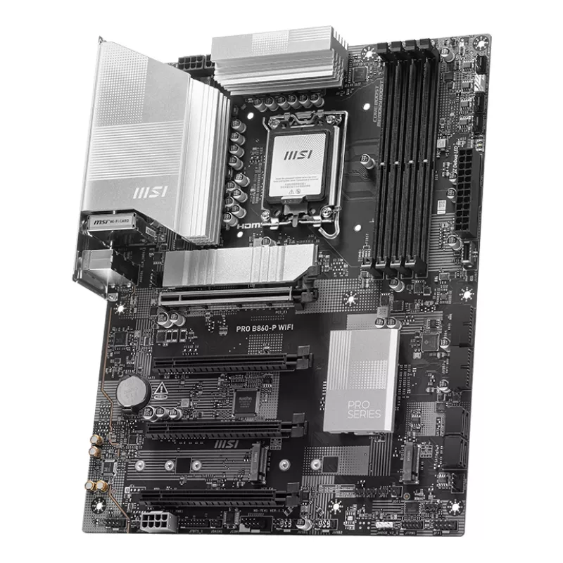 MSI PRO B860-P WIFI moederbord Intel B860 LGA 1851 (Socket V1) ATX