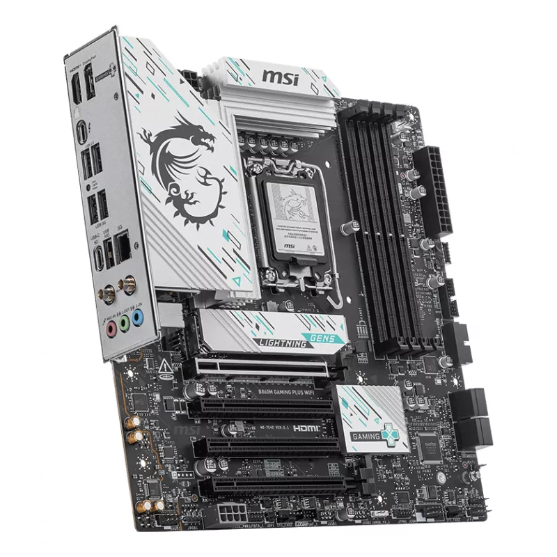 MSI B860M GAMING PLUS WIFI moederbord Intel B860 LGA 1851 (Socket V1) micro ATX