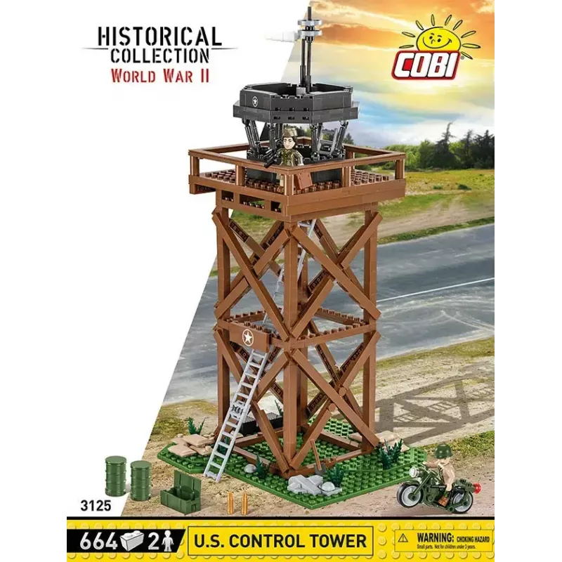 Constructiespeelset Cobi Blocks controletoren 664 onderdelen model COBI-3125