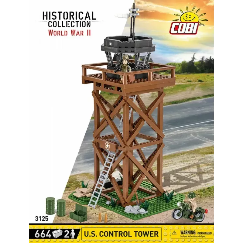 Constructiespeelset Cobi Blocks controletoren 664 onderdelen model COBI-3125