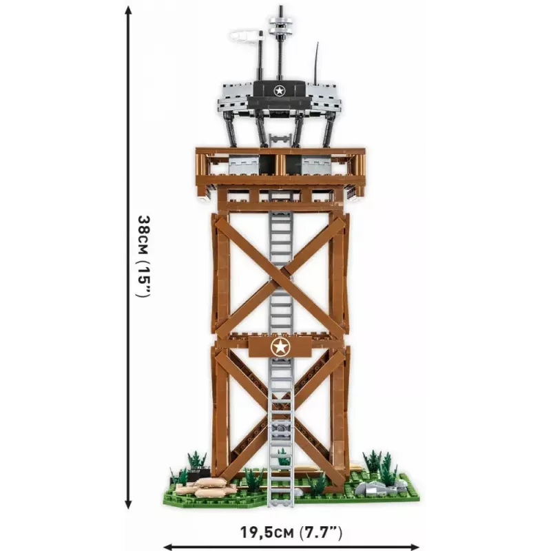 Constructiespeelset Cobi Blocks controletoren 664 onderdelen model COBI-3125