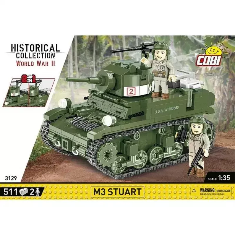 COBI M3 Stuart bouwset, 511 stukjes