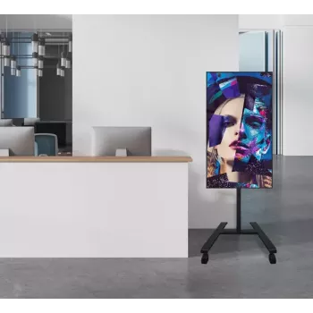 Signage display-standaard B-Tech BT7504/B V2 55 inch zwart 25 kg