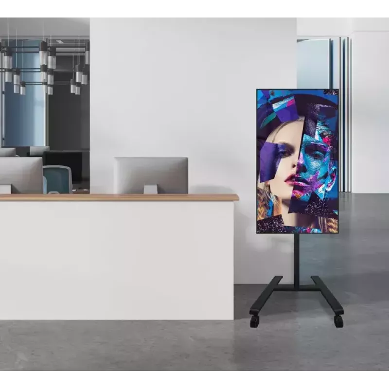 Signage display-standaard B-Tech BT7504/B V2 55 inch zwart 25 kg