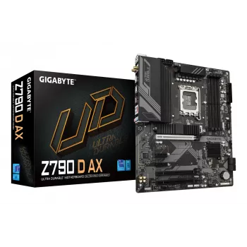 Moederbord GIGABYTE Z790 D AX ATX — Intel LGA1700, Z790, DDR5, 4×DIMM, Wi-Fi 6E, 2.5Gb LAN