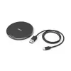 Hama QI-FC10 smartphone zwart USB draadloos laden snel laden indoor
