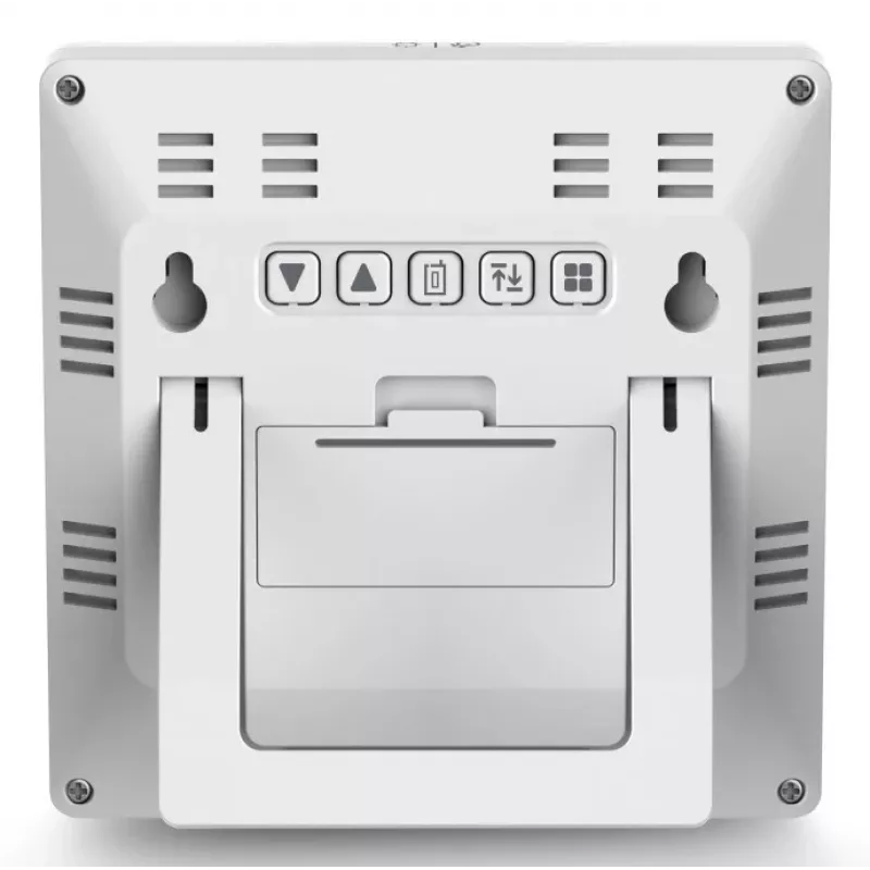 Hama 00222238 digitaal weerstation wit LED binnen-buitenthermometer hygrometer