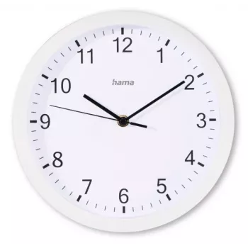 Hama Elba quartzklok rond wit
