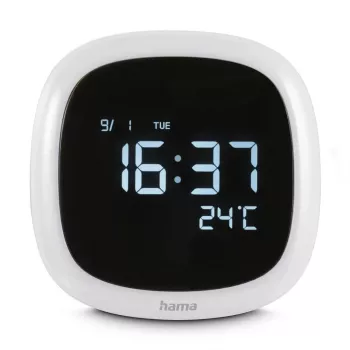 Hama Bora Bora digitale wekker wit