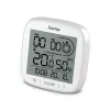 Digitale klok Hama 00185893 vierkant wit wand/tafel batterij AAA