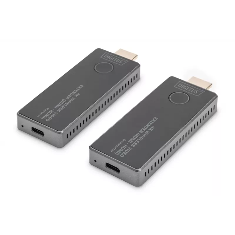 DIGITUS 4K draadloze HDMI-extenderset 30 m HDMI - HDMI