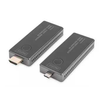 DIGITUS 4K draadloze AV-extenderset 30 m USB-C - HDMI
