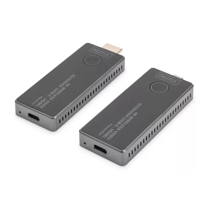 DIGITUS 4K draadloze AV-extenderset 30 m USB-C - HDMI