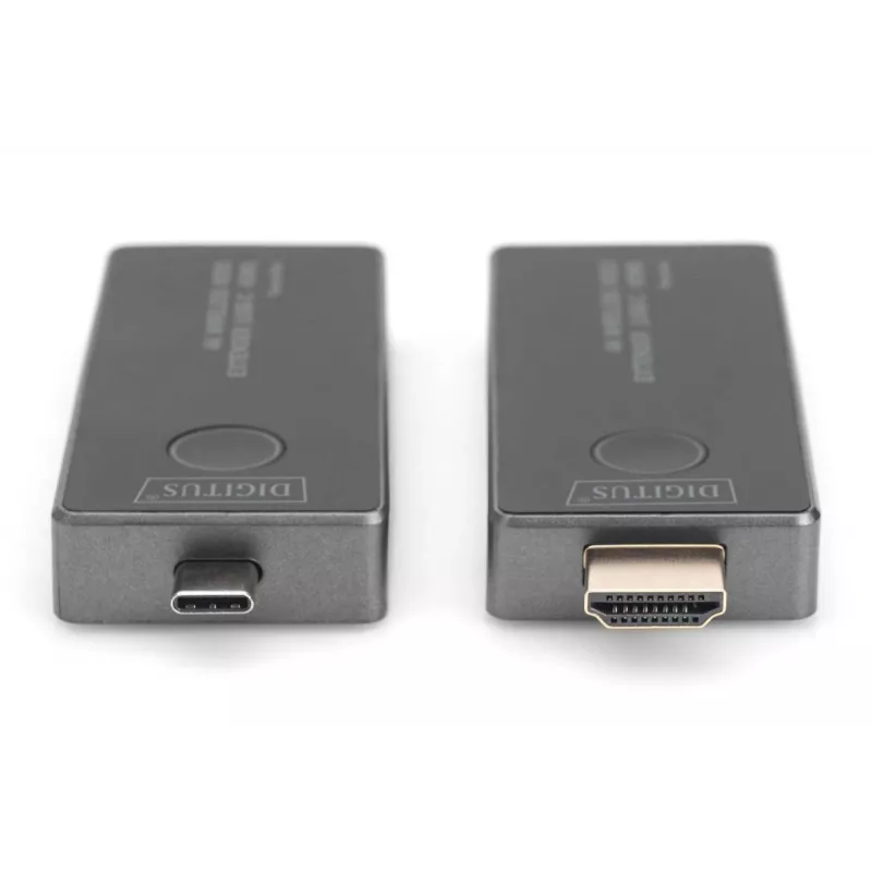 DIGITUS 4K draadloze AV-extenderset 30 m USB-C - HDMI
